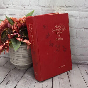 VINTAGE 1969 Mosby's comprehensive review of nursing textbook
